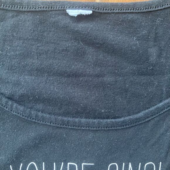 Forever 21 “If You’re Single And You Know It Hug Your Cat” T-Shirt Junior S/M - Picture 4 of 6